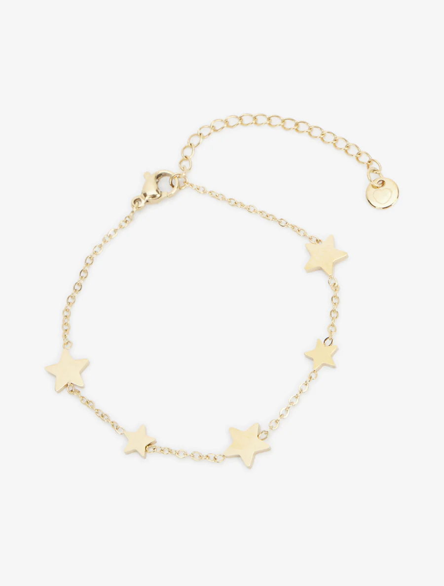 Bracelet à charms étoiles - Or - Image 2