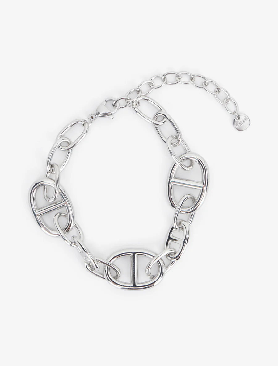 Bracelet maillons marins - Argent - Image 2