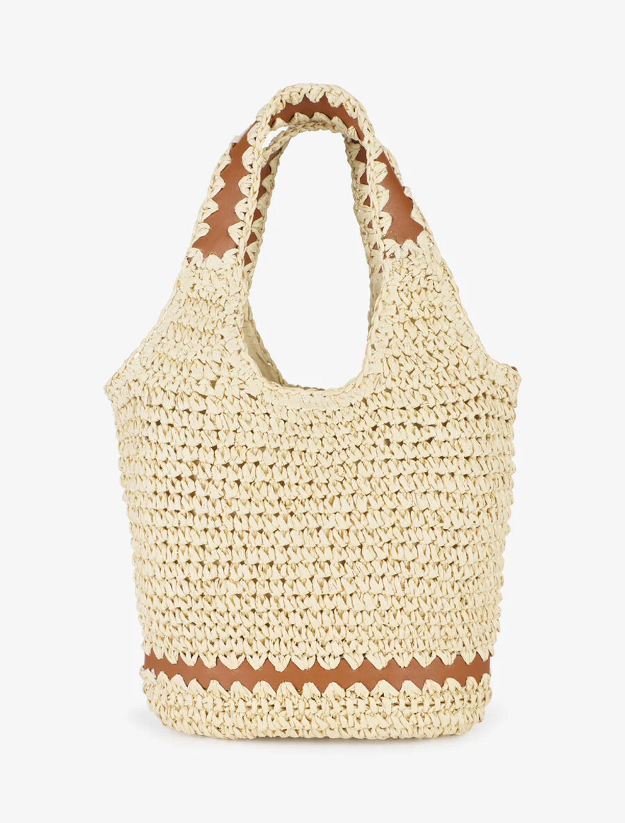 Cabas Amandine - Beige clair - Image 2
