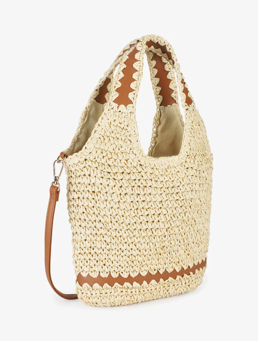 Cabas Amandine - Beige clair - Image 3