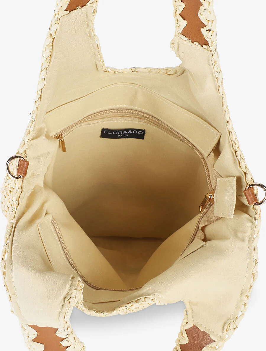 Cabas Amandine - Beige clair - Image 4