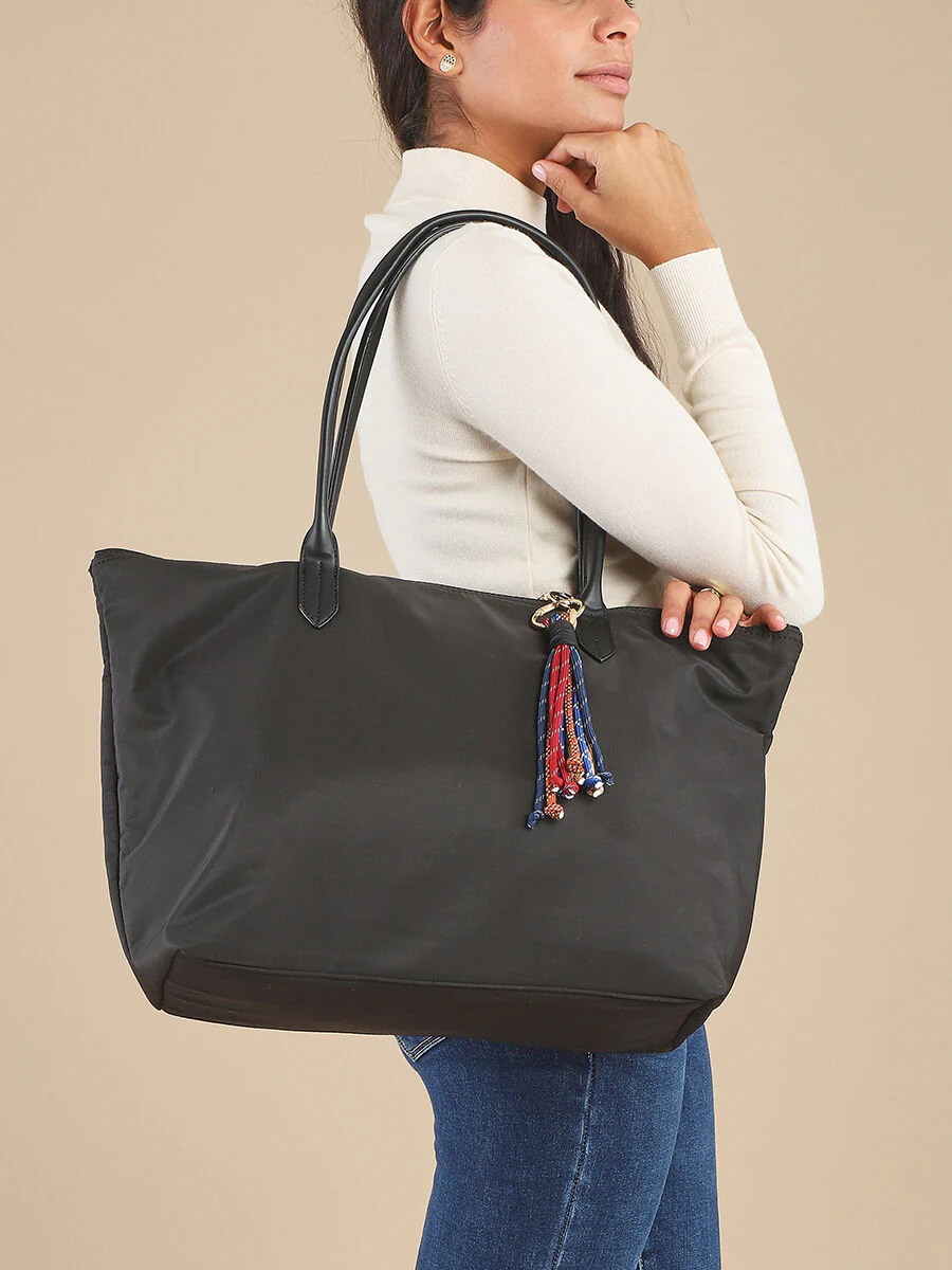 Cabas Fiorella - Noir - Image 6