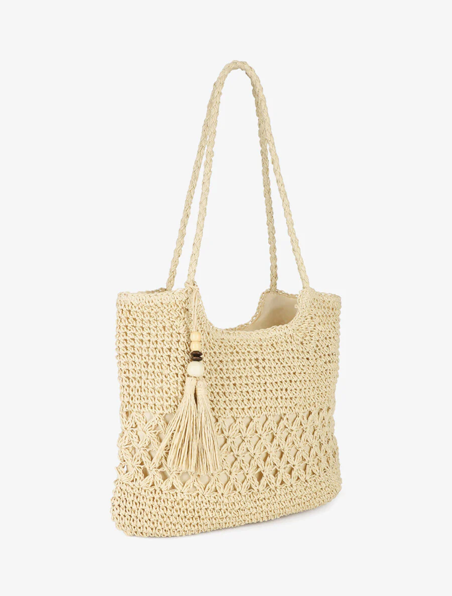 Cabas Françoise - Beige clair - Image 3