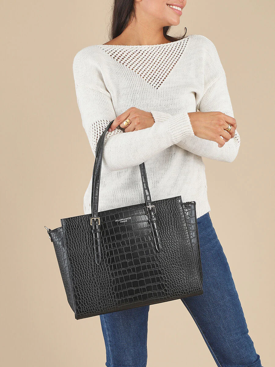 Cabas Renata - Noir - Image 7
