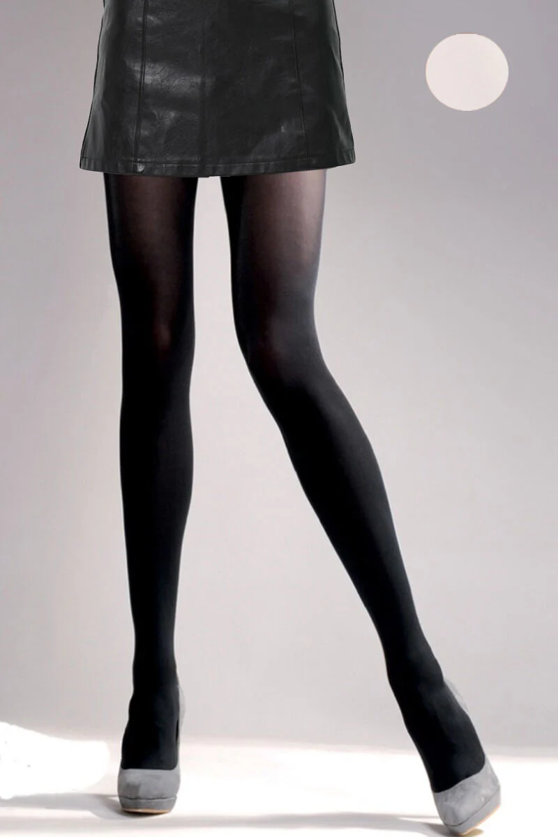 Collants unis 50 deniers - blanc