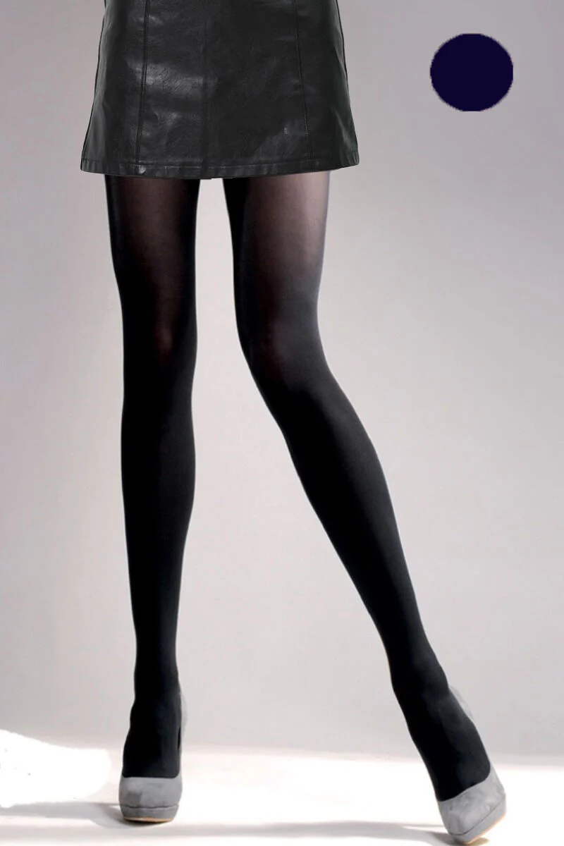 Collants unis 50 deniers - Marine