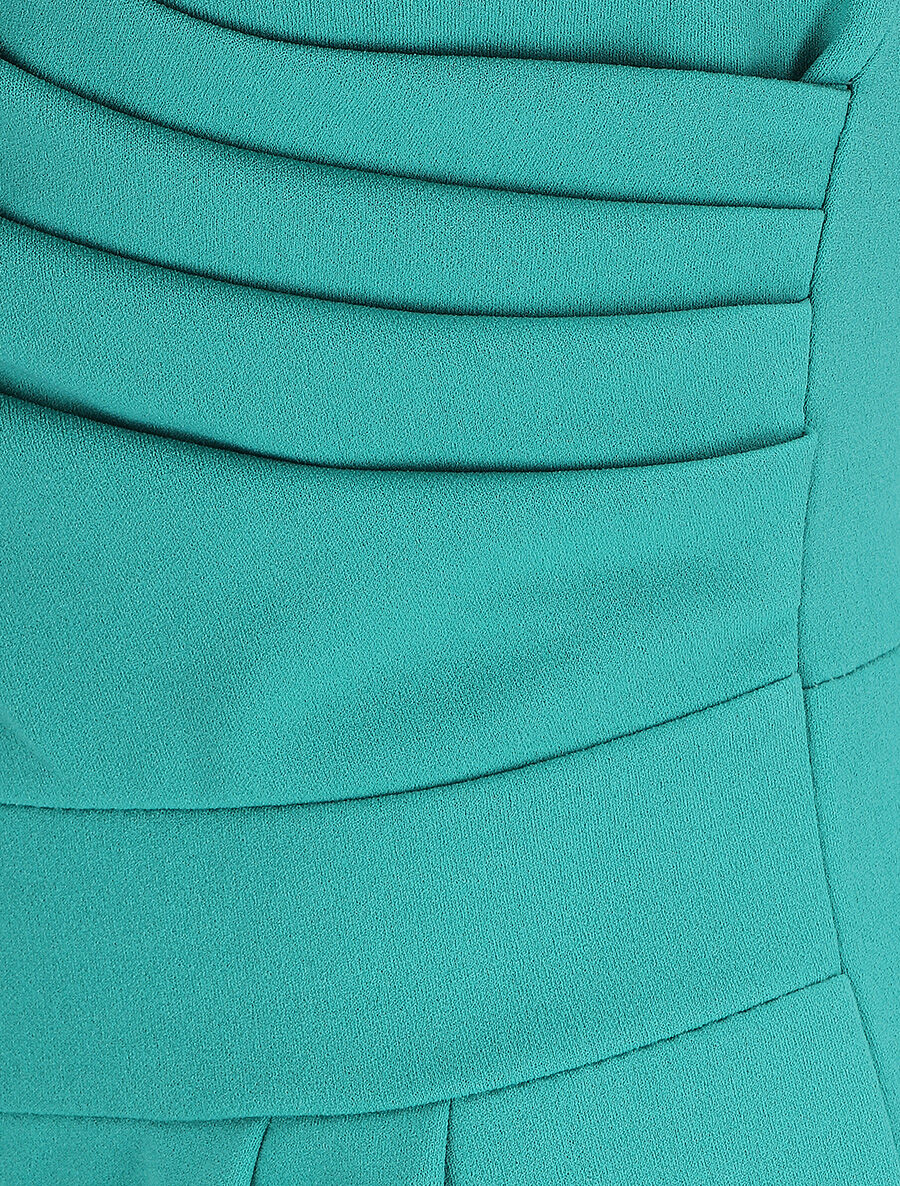 Combishort cache-coeur uni - Turquoise - Image 3
