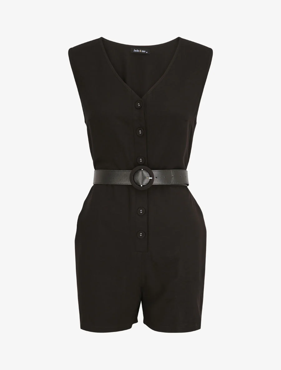 Combishort fluide - Noir
