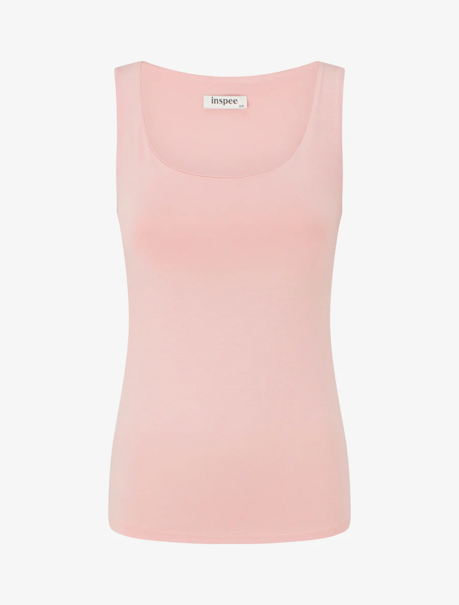 Débardeur classique uni - Rose