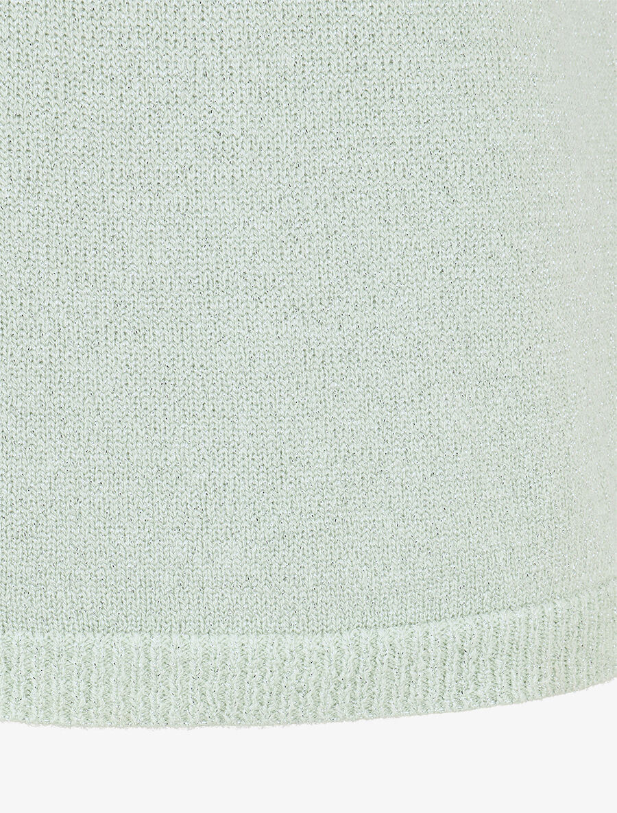 Débardeur en maille irisée - Vert d'eau - Image 3