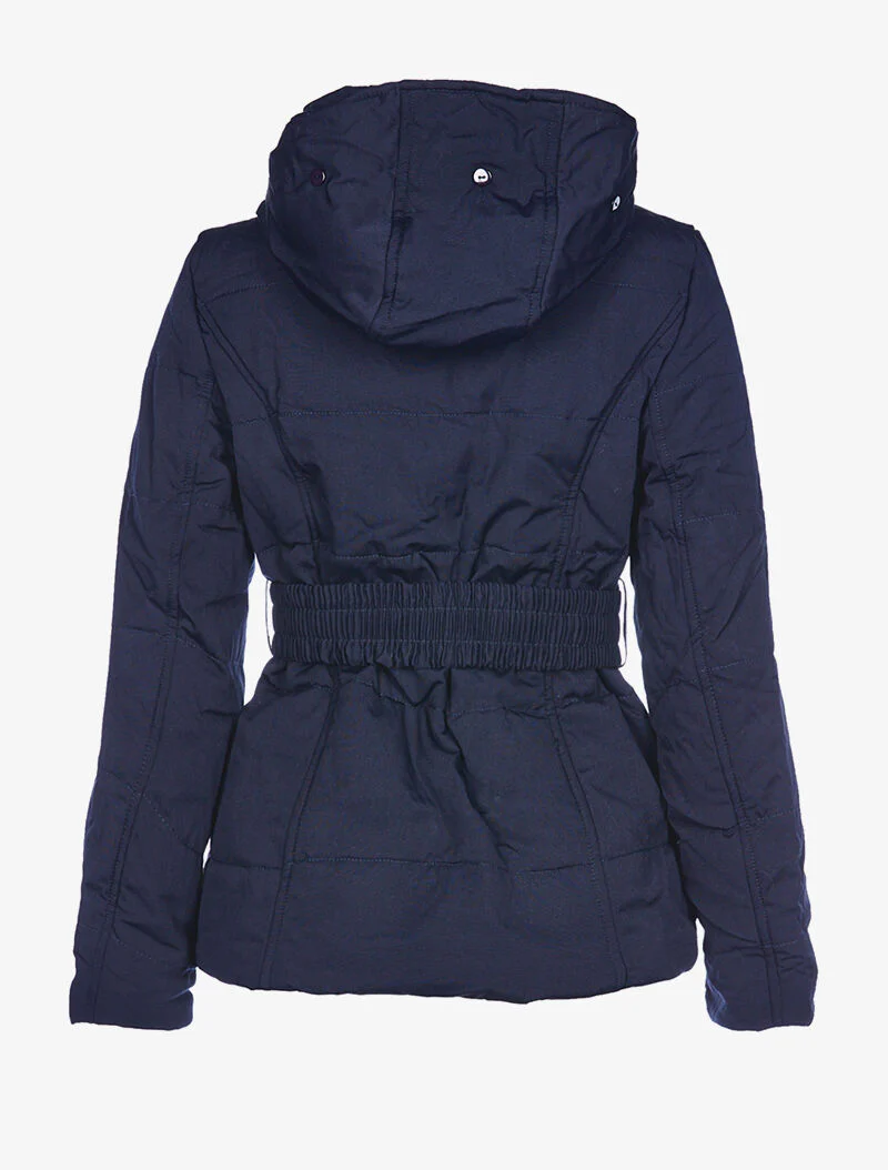 Doudoune fourrure amovible - marine/beige - Image 5