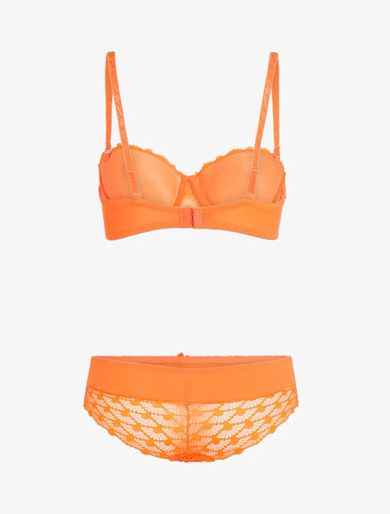 Ensemble à clous et sangles - orange - Image 2