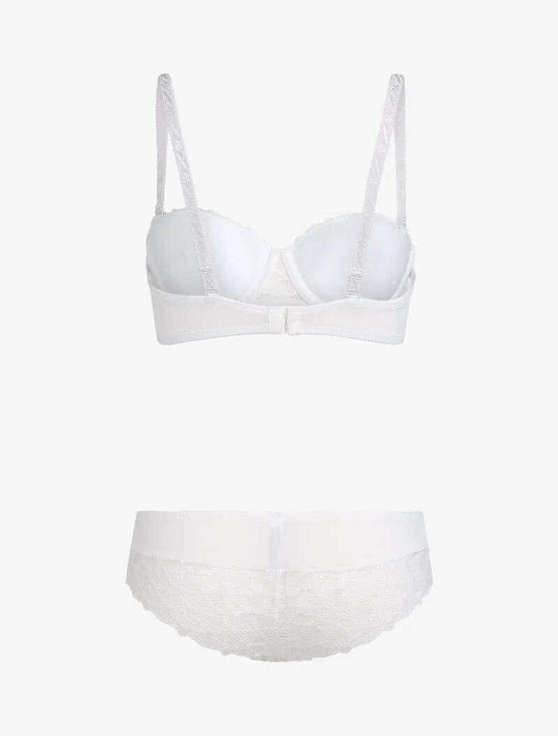 Ensemble à clous et sangles - blanc - Image 2