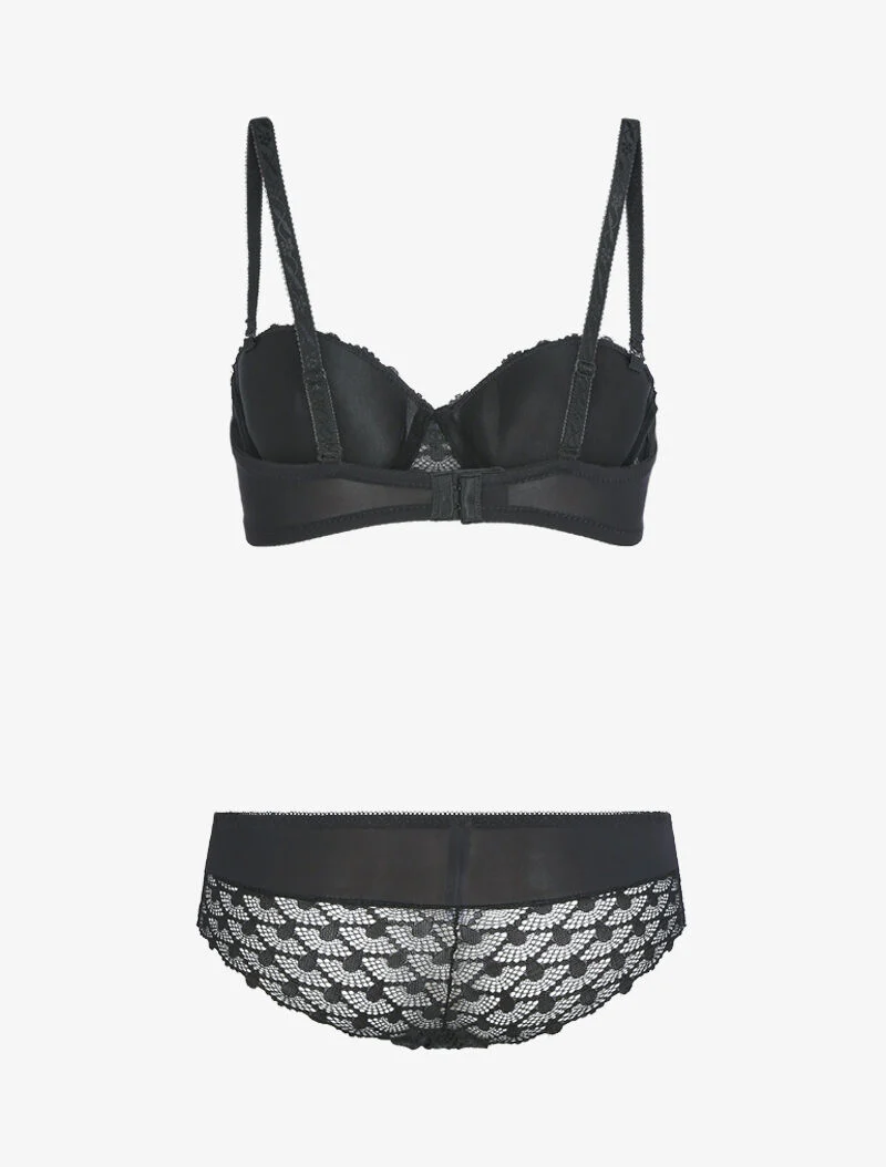 Ensemble à clous et sangles - noir - Image 2