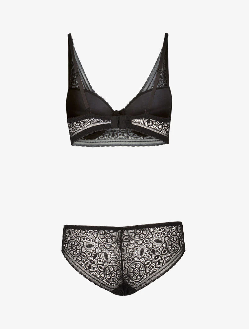 Ensemble ampliforme bustier - noir - Image 2