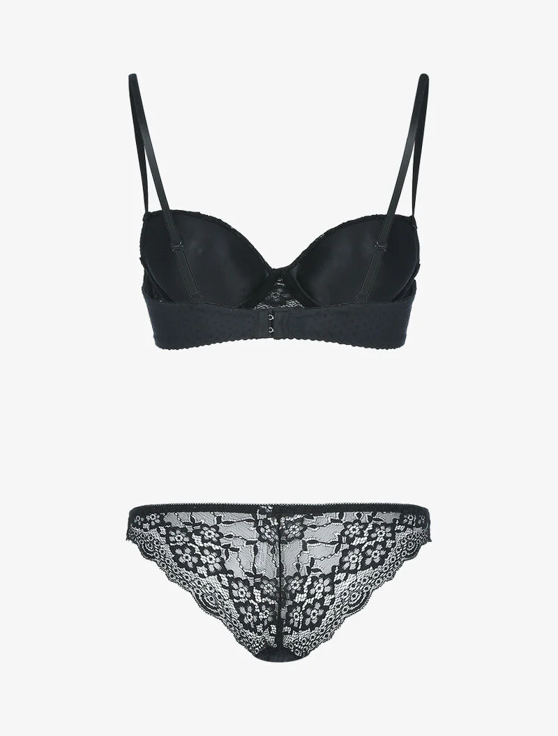 Ensemble bi matière - noir - Image 2