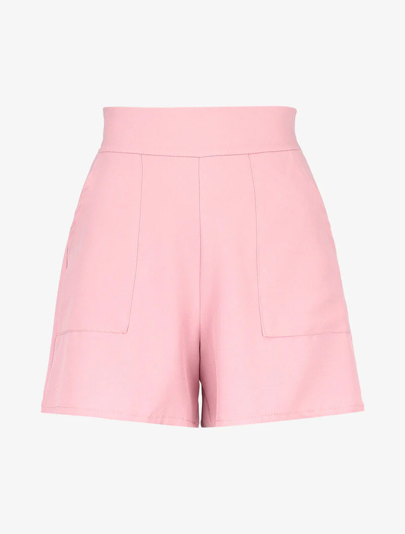 Ensemble débardeur et short fluide - rose - Image 4