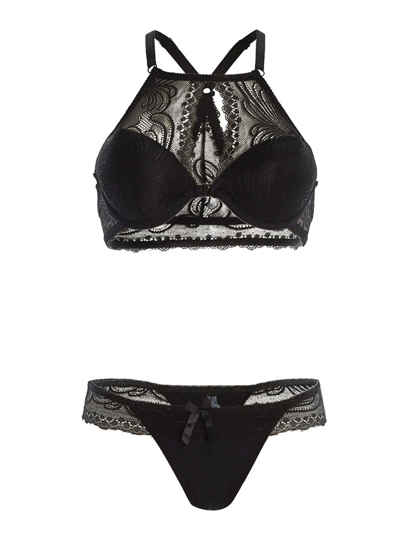 Ensemble SG dos nageur et string - noir