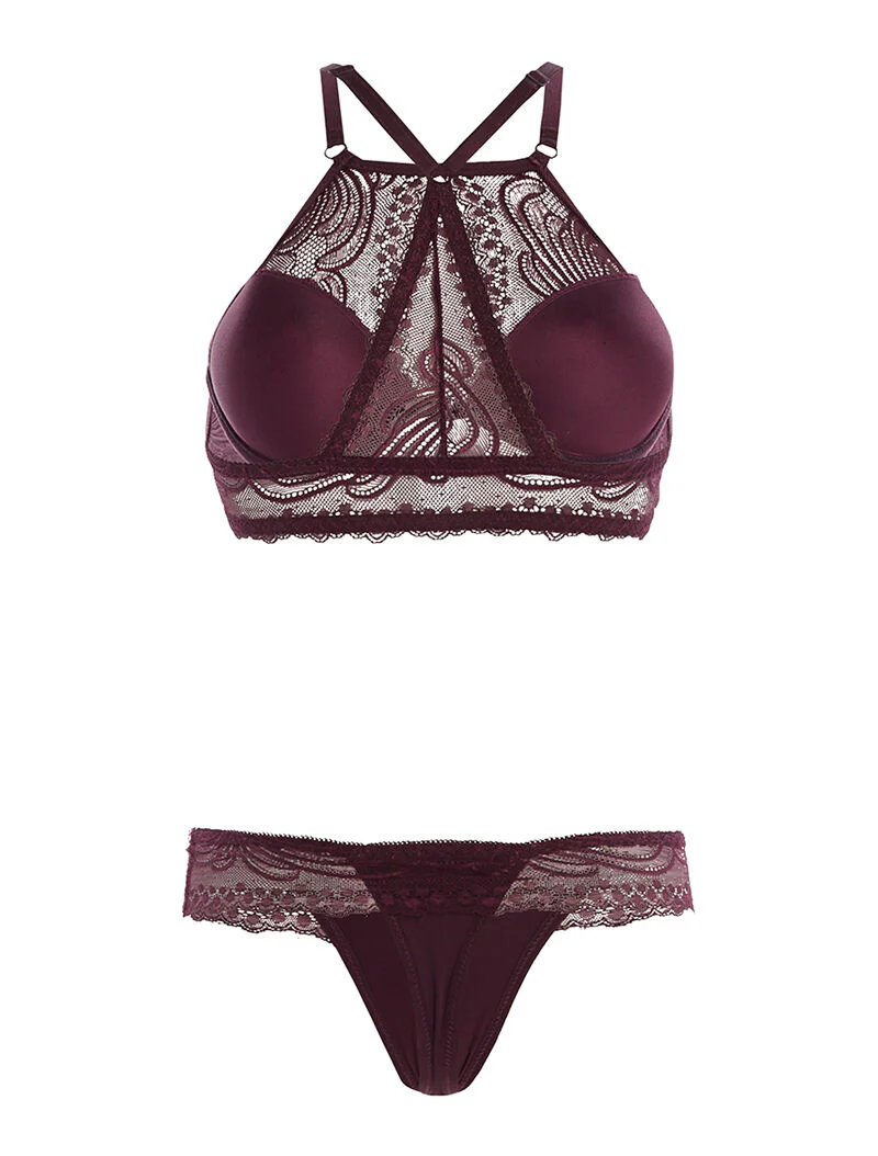 Ensemble SG dos nageur et string - violet - Image 2