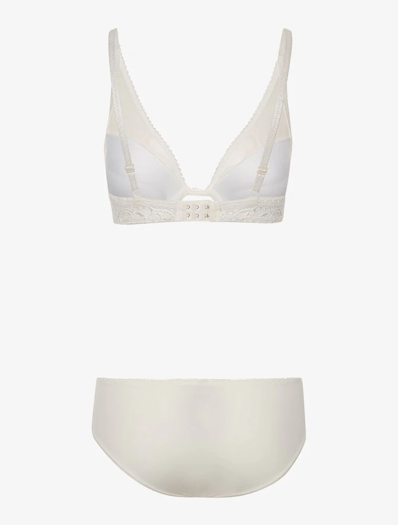 Ensemble SG et culotte avant transparent - blanc - Image 2