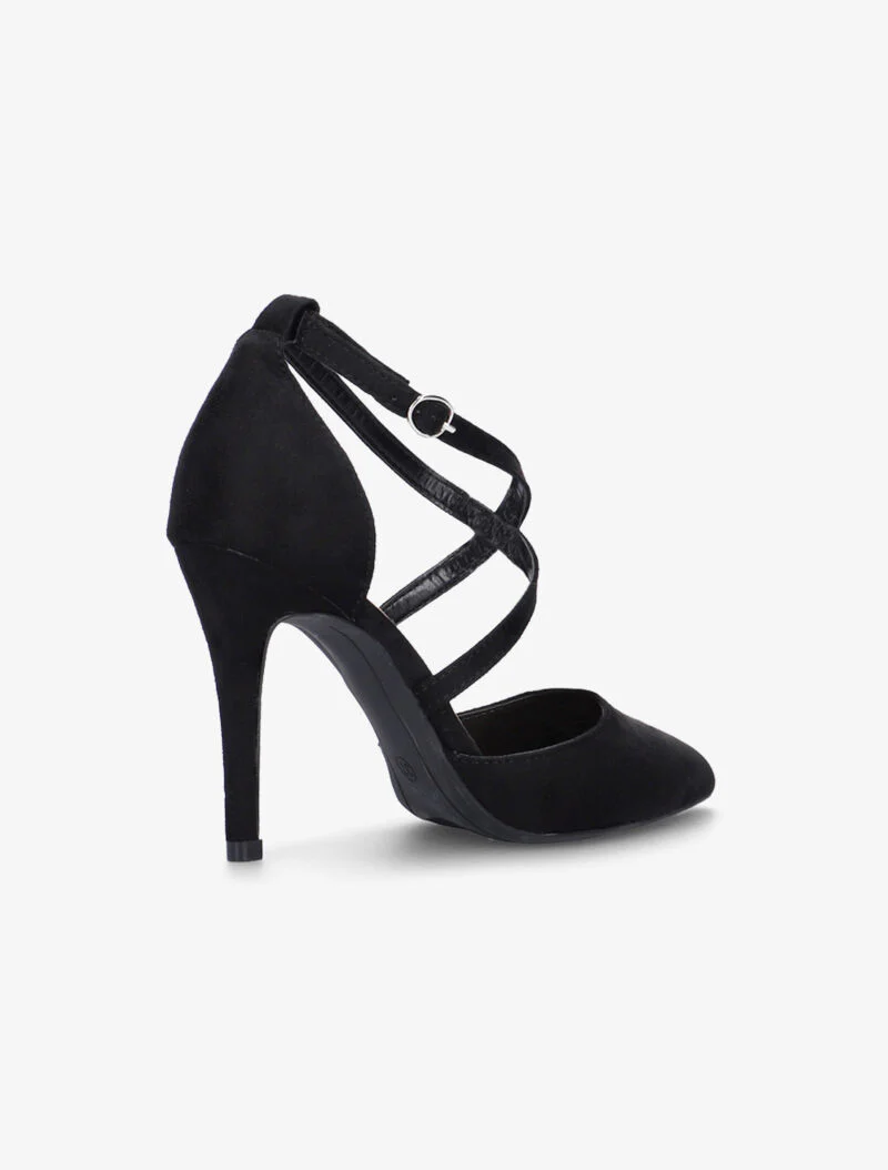 Escarpins ajourés à brides croisées - noir - Image 5