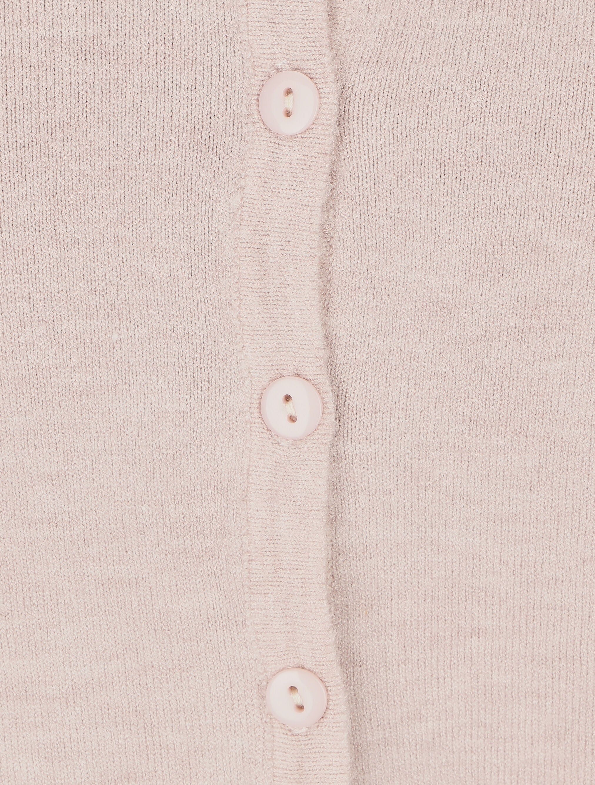 Gilet classique col V - Beige - Image 3