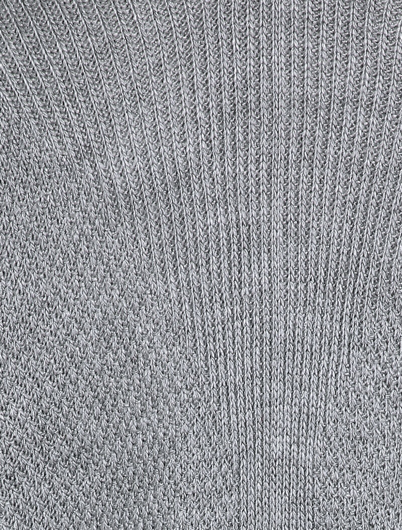 Gilet ouvert oversize à manches dolman - Gris - Image 3