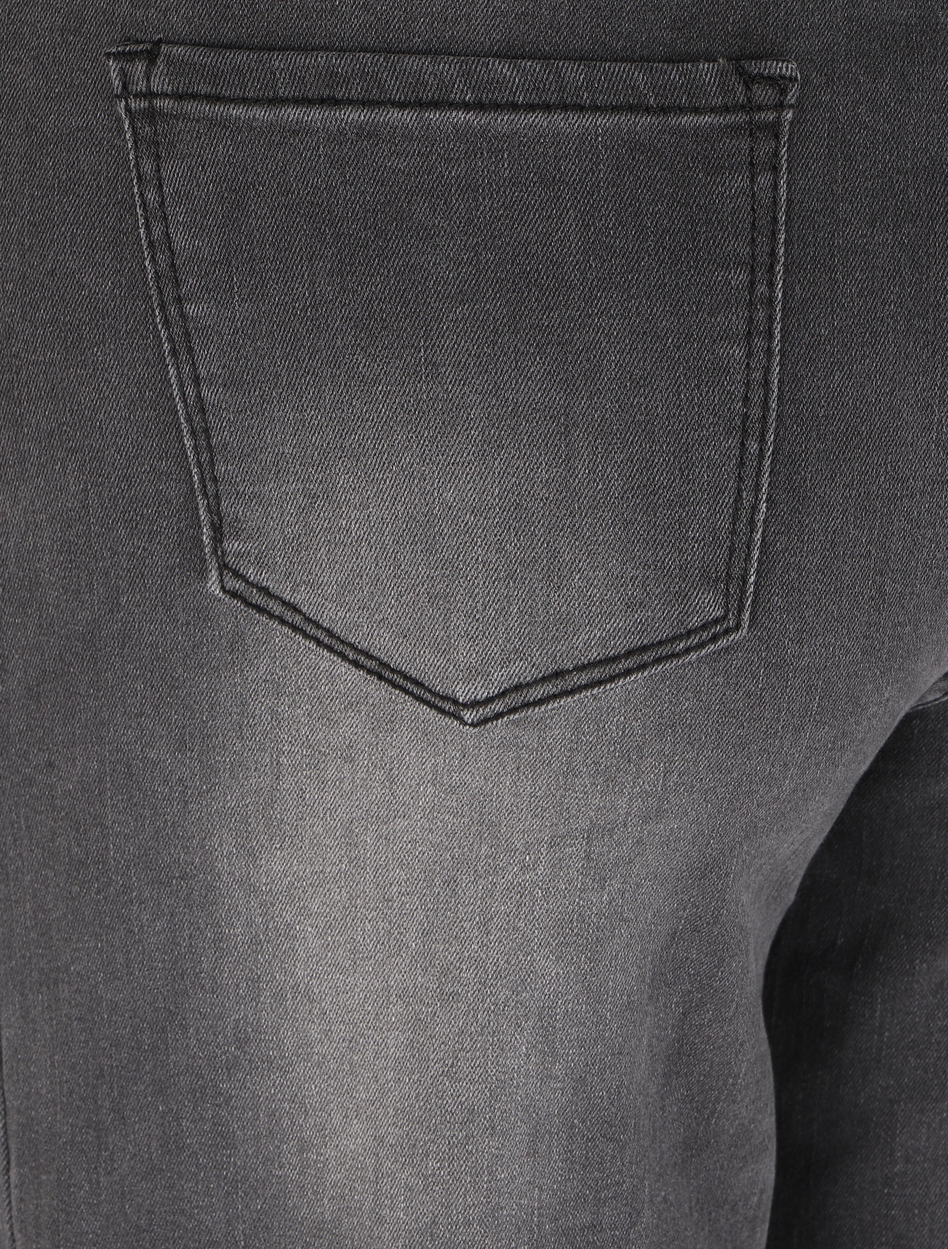 Jean 7/8 coupe droite - Anthracite - Image 3