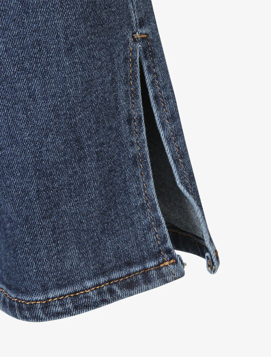 Jean bootcut à taille standard - Bleu - Image 3