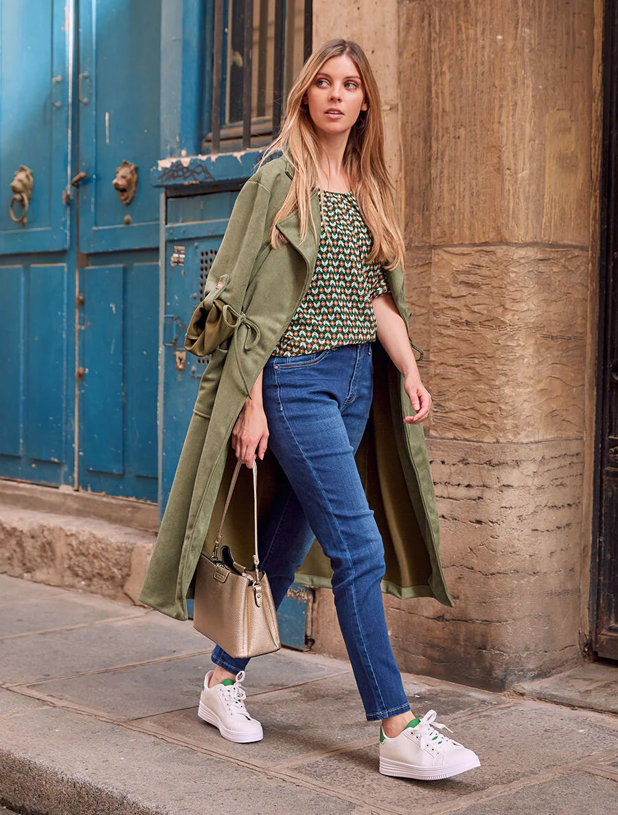 Jean boyfriend coupe slim délavé - Denim brut - Image 3
