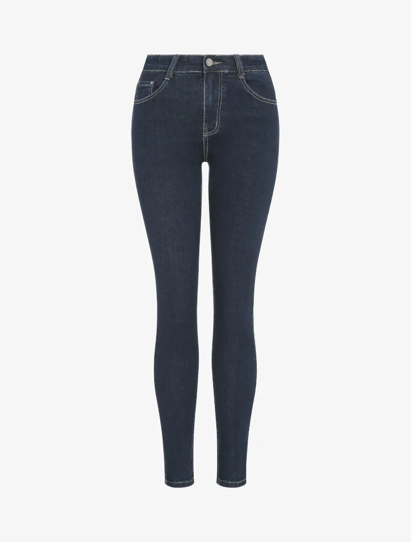 Jean brut taille haute - Brut