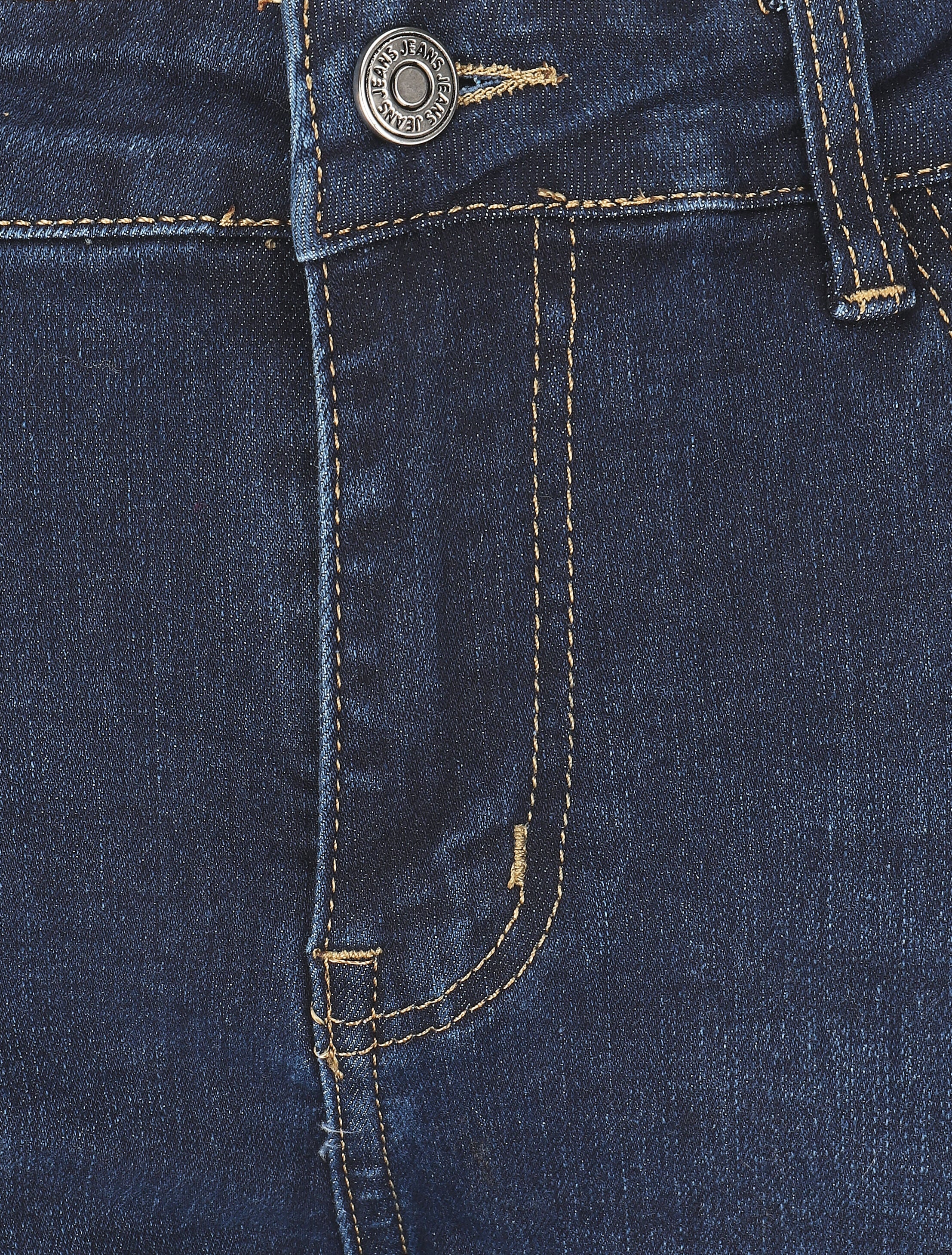 Jean classique coupe droite - Bleu - Image 3