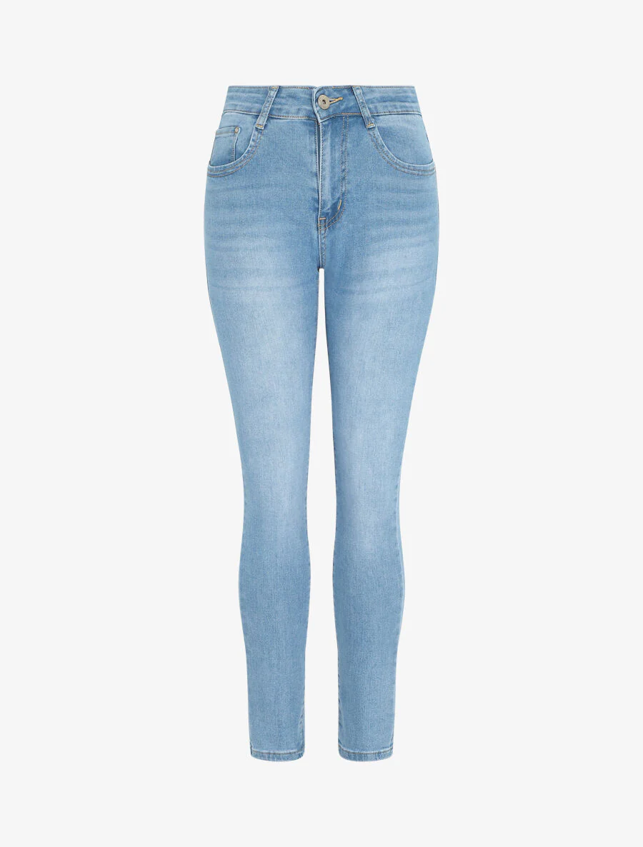 Jean classique coupe skinny - Bleu