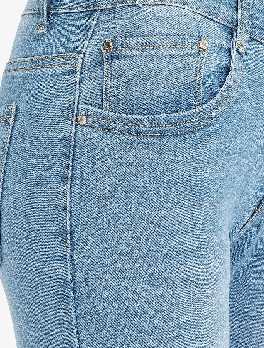 Jean classique coupe skinny - Bleu - Image 3
