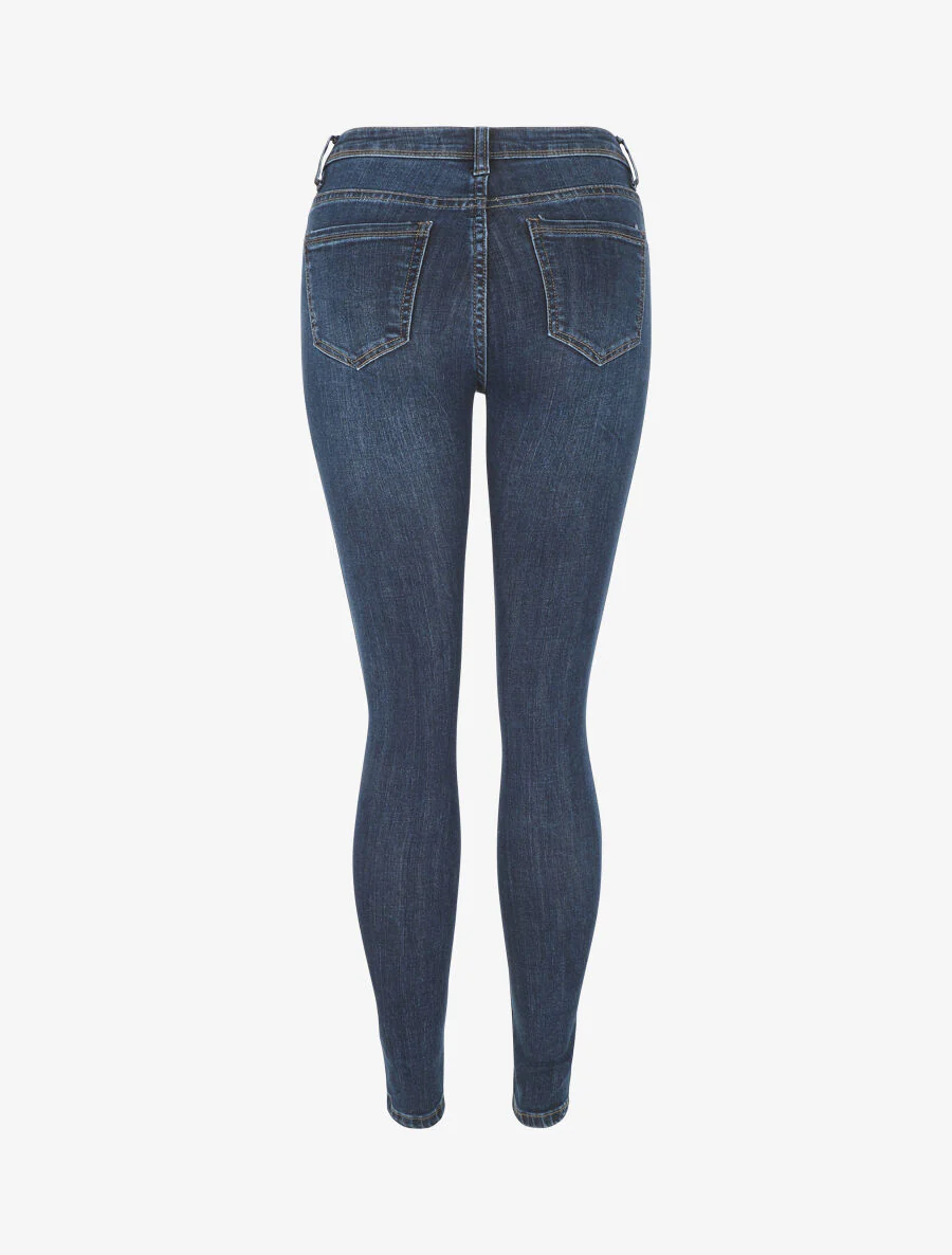 Jean classique coupe skinny - Bleu - Image 2