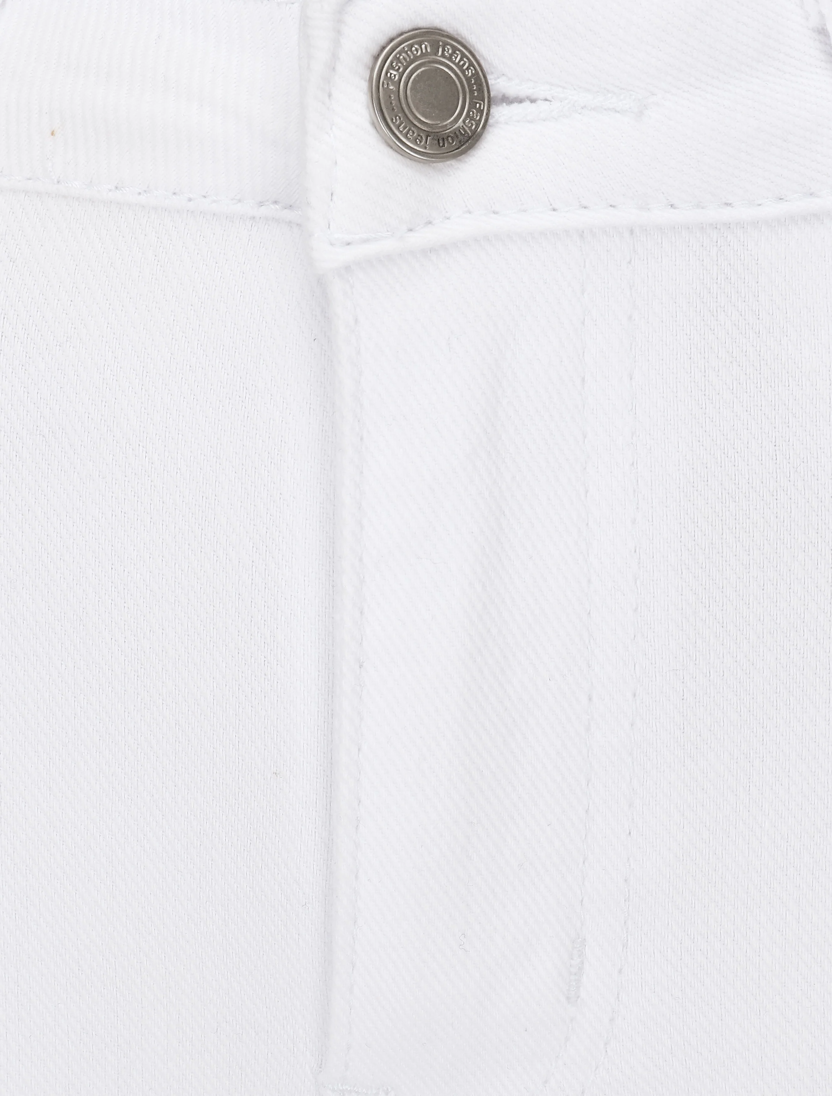 Jean classique coupe skinny - Blanc - Image 3