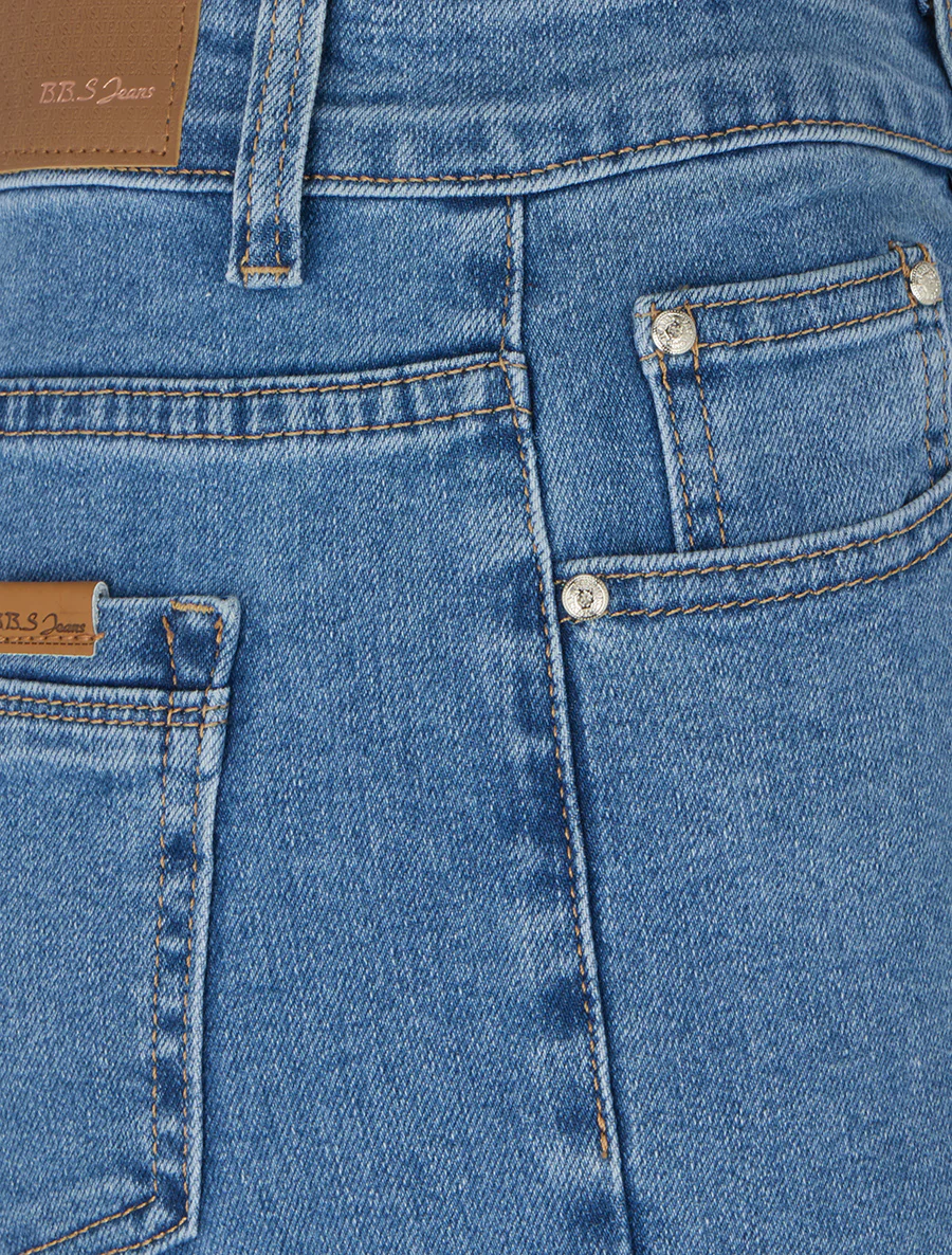 Jean classique coupe skinny - Bleu - Image 3
