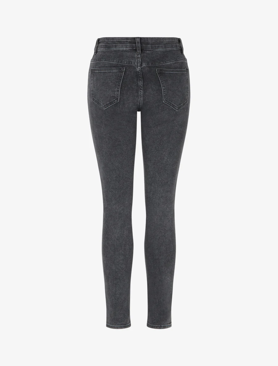 Jean classique coupe skinny - Noir - Image 2