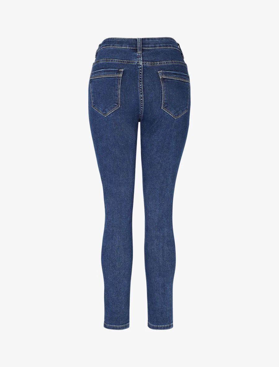 Jean classique coupe slim - Bleu - Image 2