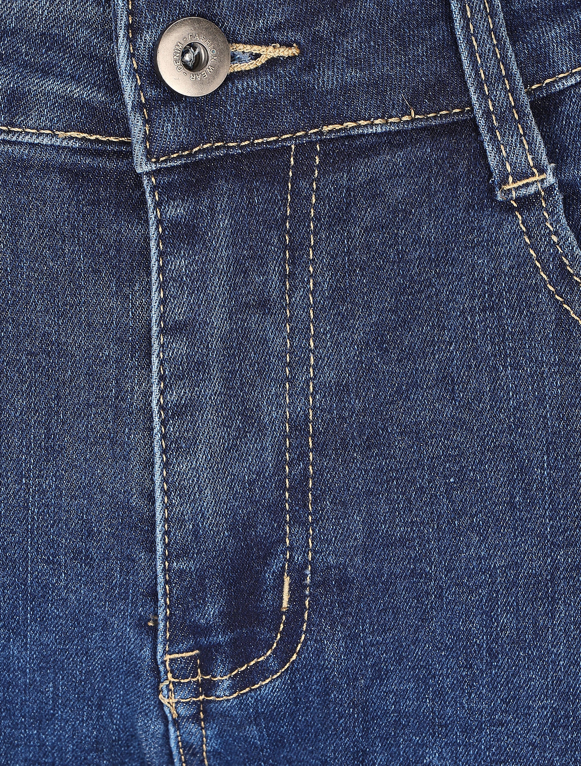 Jean classique coupe slim - Bleu - Image 3