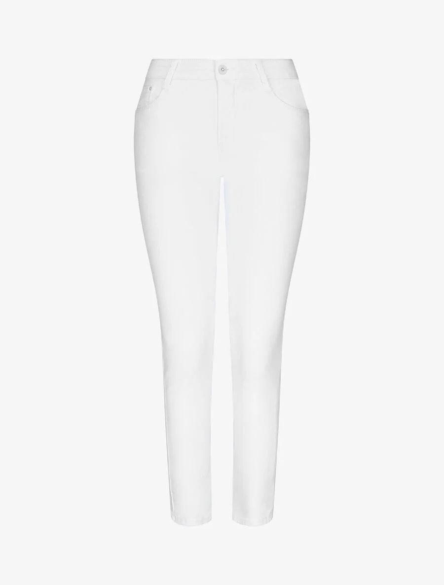 Jean classique coupe slim - Blanc