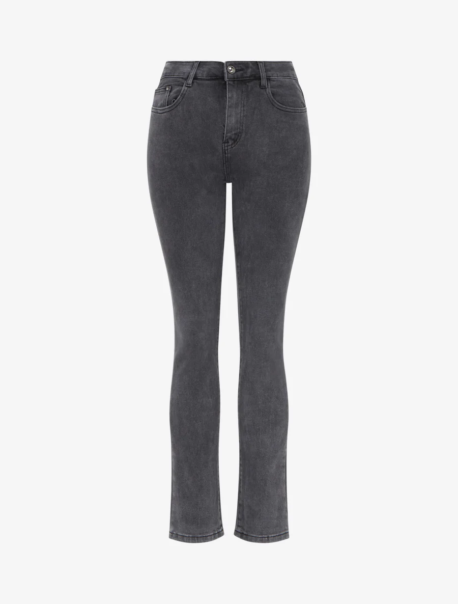 Jean classique coupe slim - Gris anthracite