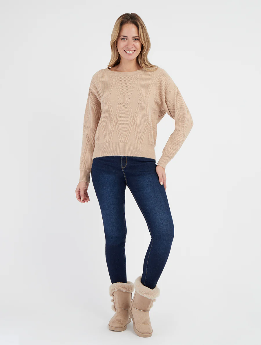 Jean classique coupe slim - Bleu - Image 4