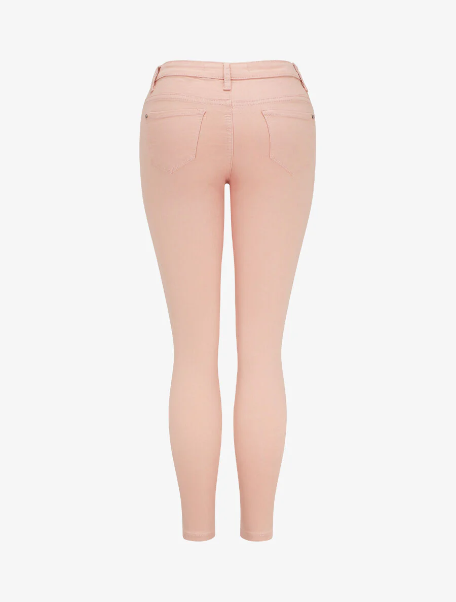 Jean classique skinny - Rose - Image 2