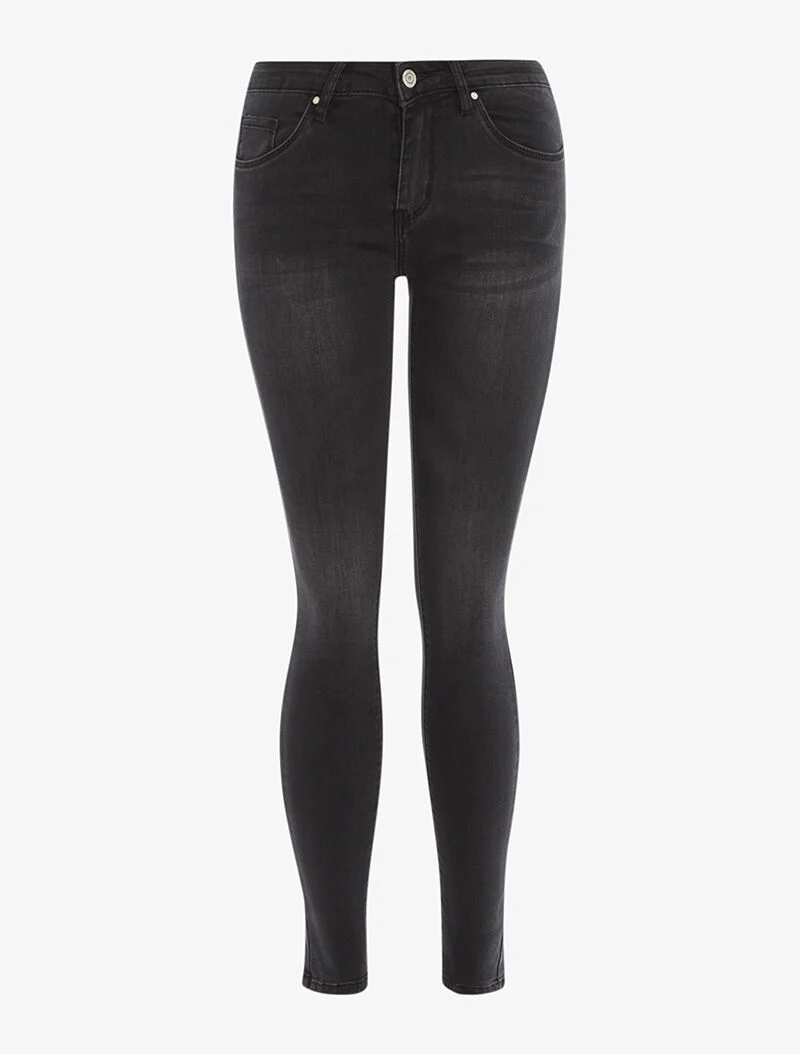 Jean coupe carotte slim - anthracite