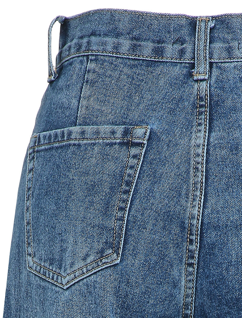 Jean dad taille standard - Bleu denim - Image 3