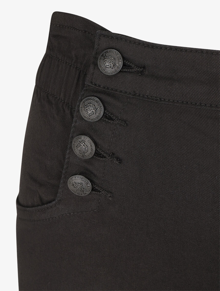 Jean élastiqué coupe slim - Noir - Image 3