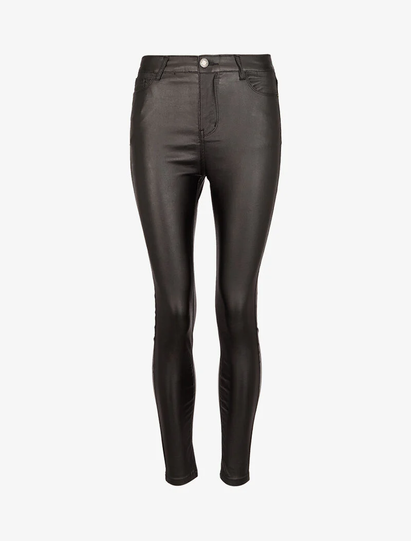 Jean enduit ultra skinny - Noir - Image 3