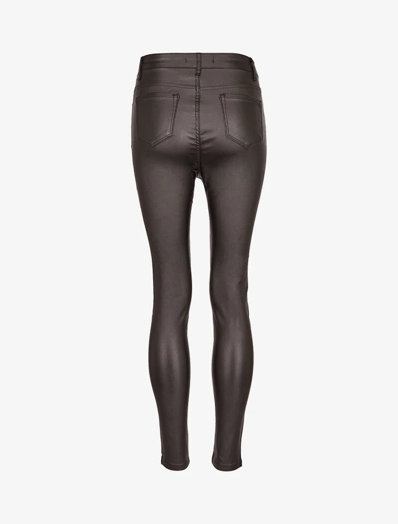 Jean enduit ultra skinny - Noir - Image 4