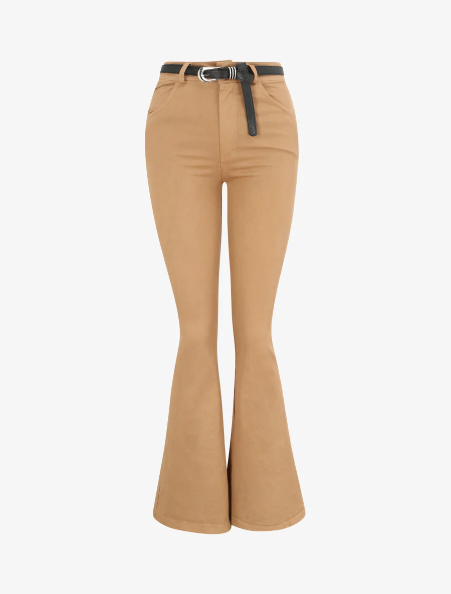 Jean flare uni - Camel